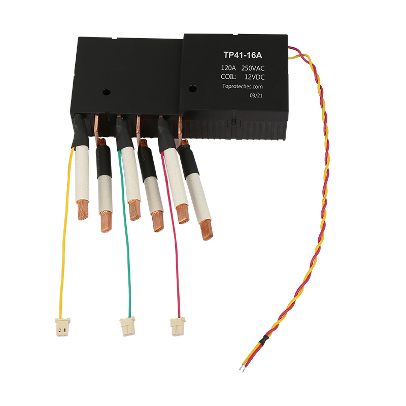 3-полюсное поляризованное реле с фиксацией IEC 62055-31, 120 А, 250 В переменного тока, для счетчиков оплаты TP41-16A