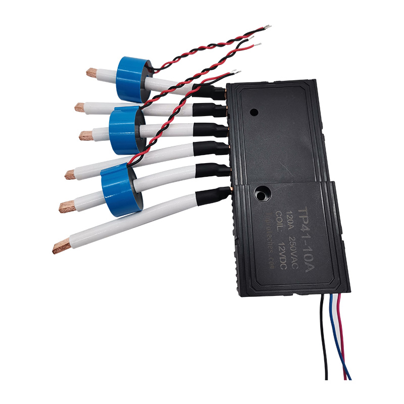 3-полюсное поляризованное реле с фиксацией на 120 А IEC 62055-31 для счетчиков электроэнергии